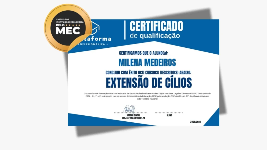 certificado de extensao